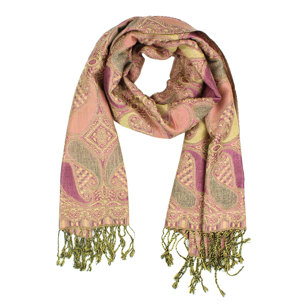 iLLASPARKZ Large Paisley Pashmina Scarf Shawl