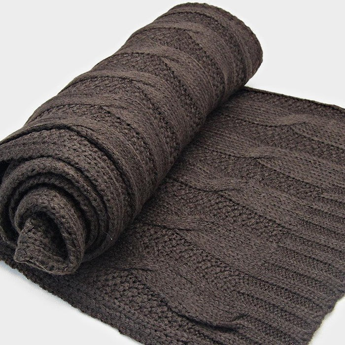 iLLASPARKZ Cable Knit Oblong Scarf