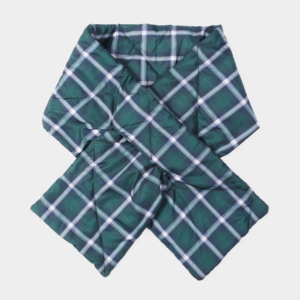 iLLASPARKZ Plaid Check Puffy Scarf