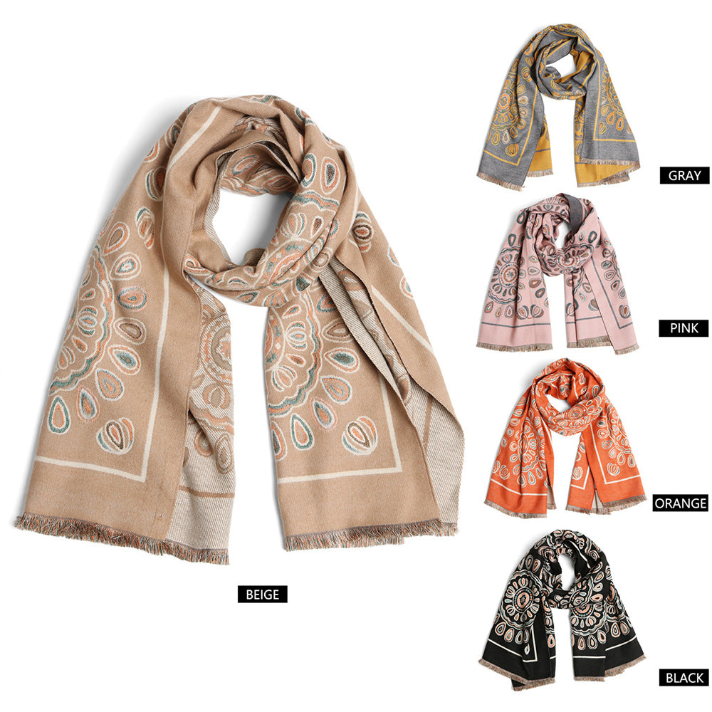 iLLASPARKZ Mandala Oblong Scarf