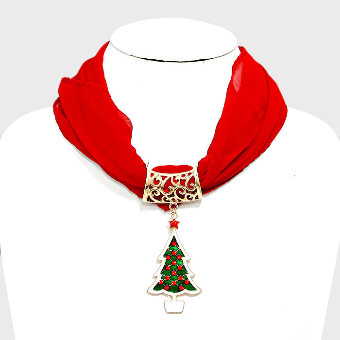 iLLASPARKZ Christmas Tree Scarf Ring
