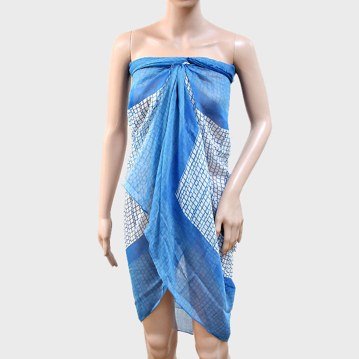 iLLASPARKZ Grid Print Pareo / Scarf