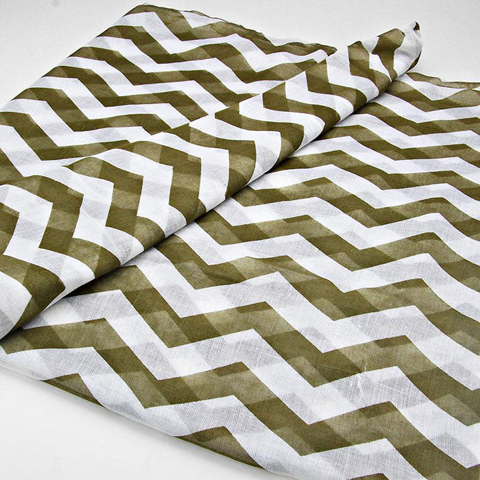 iLLASPARKZ Chevron PRINTED Spring Infinity Scarf