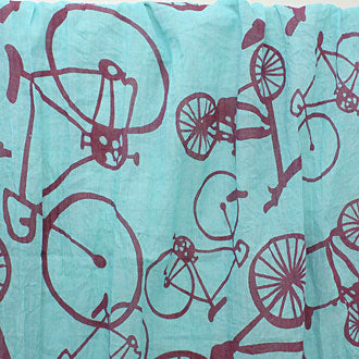 iLLASPARKZ Bicycle Print Cotton Spring Scarf