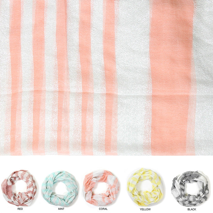 iLLASPARKZ Two Tone Lurex Infinity Scarf