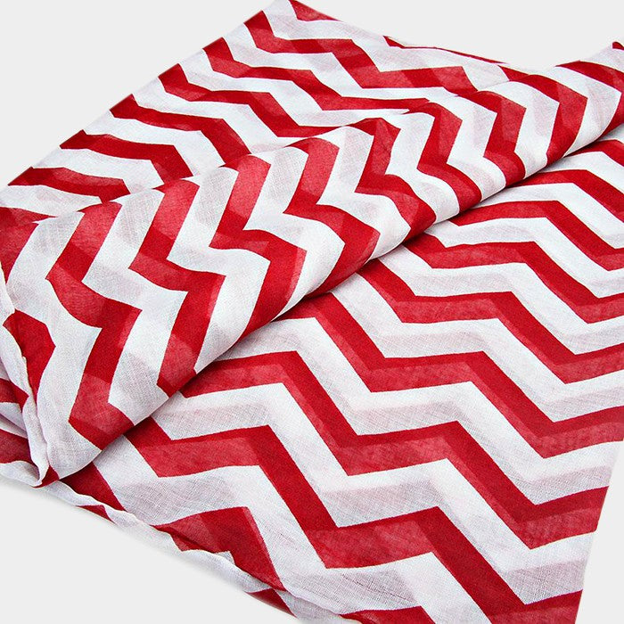 iLLASPARKZ Chevron Pattern Infinity Spring Scarf