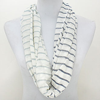 iLLASPARKZ Funky Striped Cotton Infinity Scarf