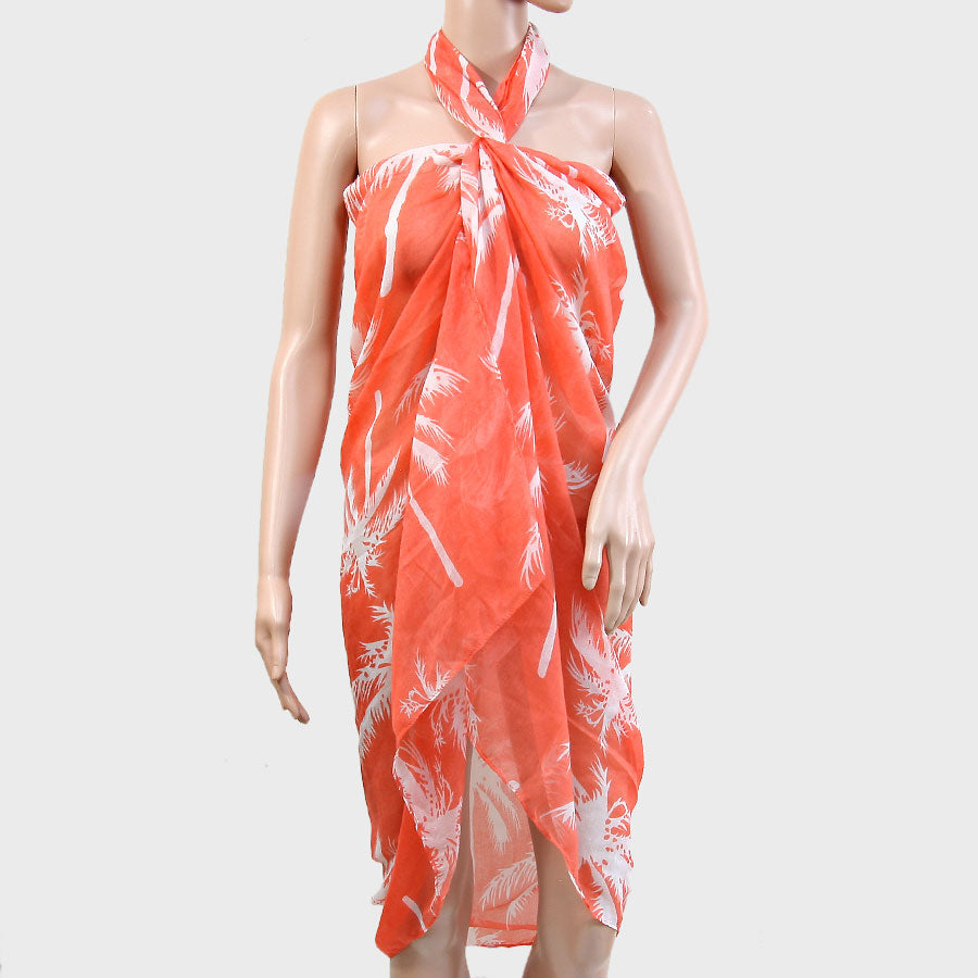 iLLASPARKZ Palm Tree Polyester Pareo/ Scarf