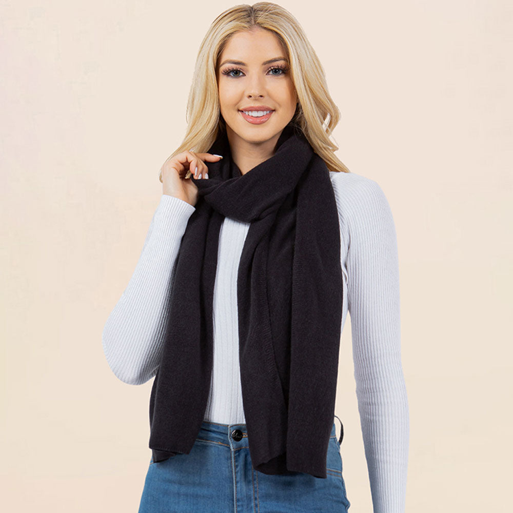iLLASPARKZ 3PCS - Solid Winter Beanie Hat Scarf Gloves Set