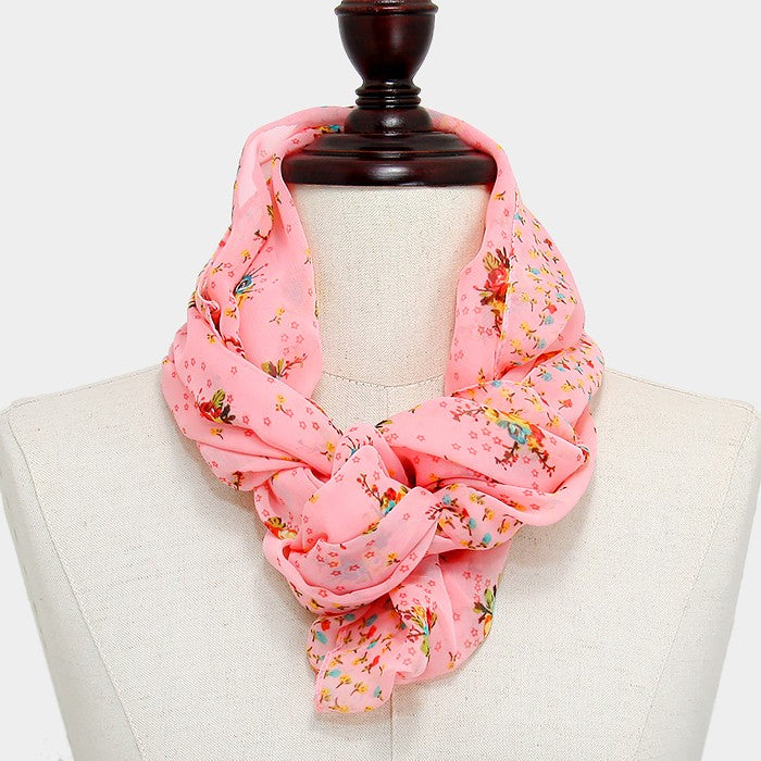 iLLASPARKZ Floral star print scarf