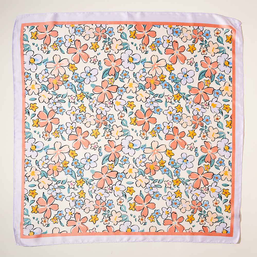 iLLASPARKZ Flower Pattern Scarf