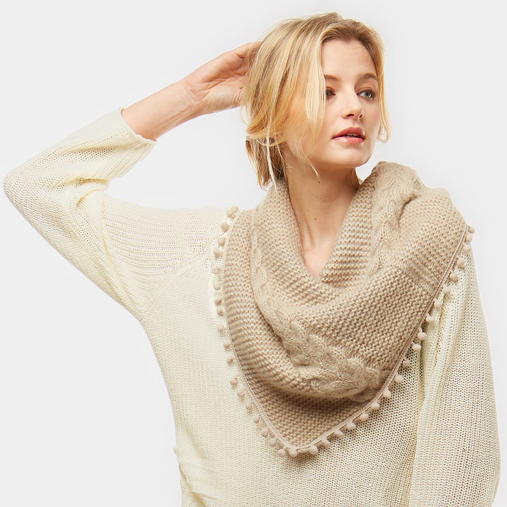 iLLASPARKZ Pom Pom Tube Scarf