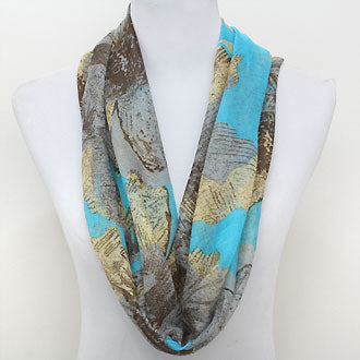 iLLASPARKZ Flower Polyester Infinity Spring Scarf
