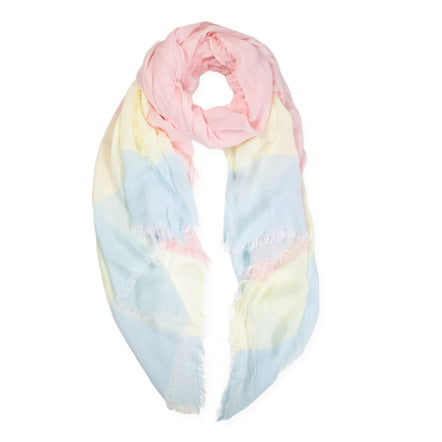 iLLASPARKZ Multi Colored Oblong Scarf