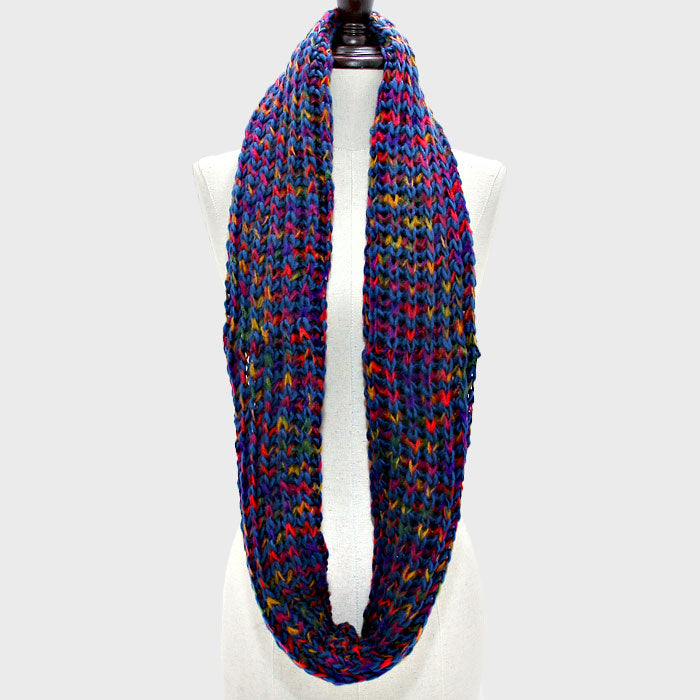 iLLASPARKZ Multi-Color Knit Infinity Scarf