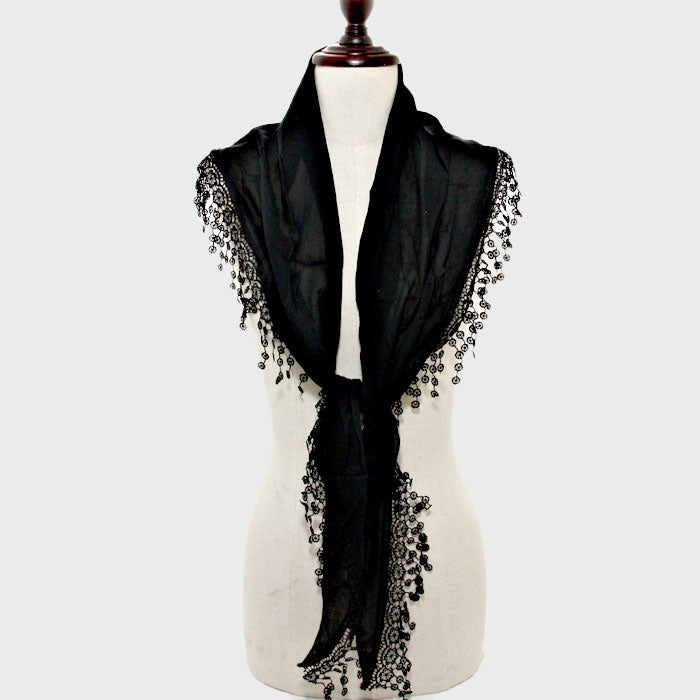 iLLASPARKZ Fringe Cotton Spring Scarf