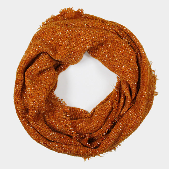 iLLASPARKZ Solid Boucle Infinity Scarf