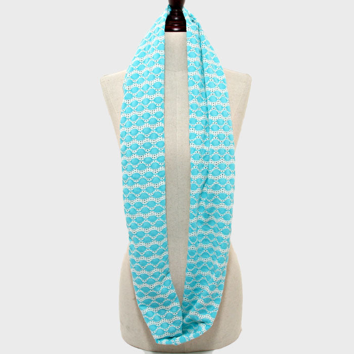 iLLASPARKZ Wave Pattern Infinity Spring Scarf