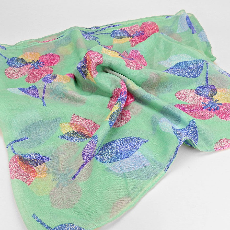 iLLASPARKZ Flower Polyester Infinity Scarf