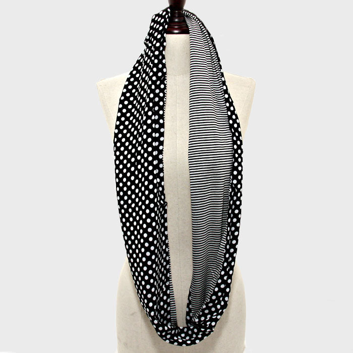 iLLASPARKZ Polka Dot Infinity Spring Scarf