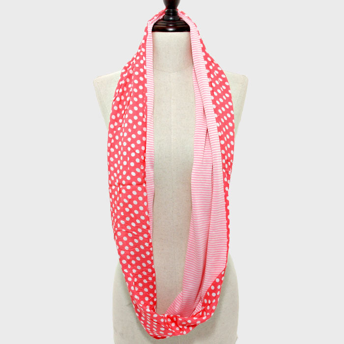 iLLASPARKZ Polka Dot Infinity Spring Scarf