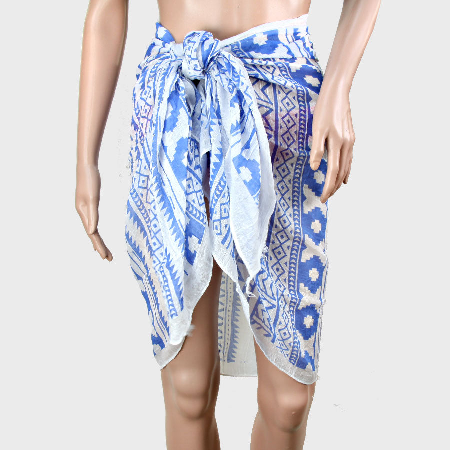iLLASPARKZ Funky Tribal Polyester Pareo/ Scarf