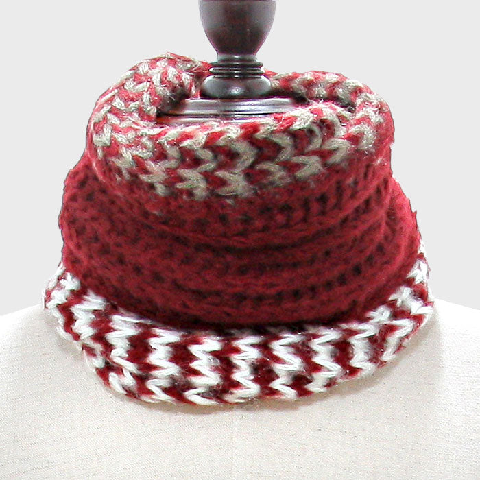 iLLASPARKZ Twisted Yarn Infinity Scarf