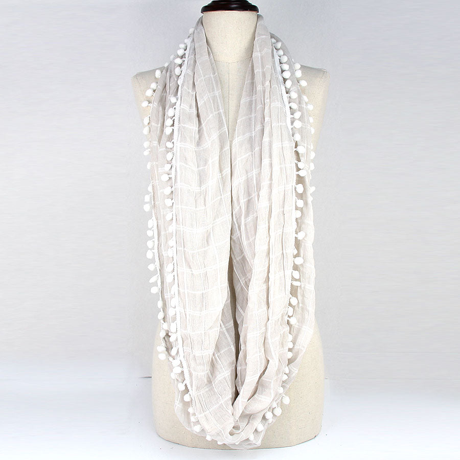 iLLASPARKZ Polyester Flake Infinity Scarf