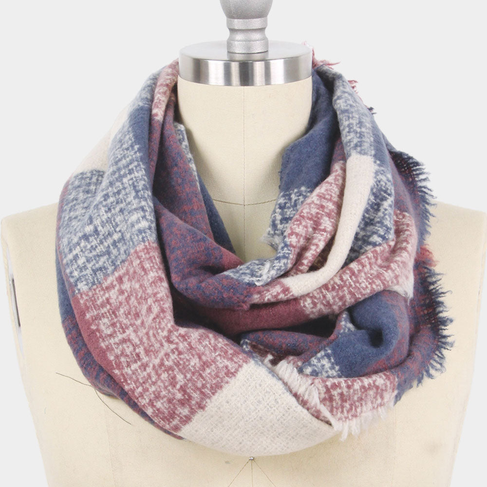 iLLASPARKZ Check Infinity Scarf