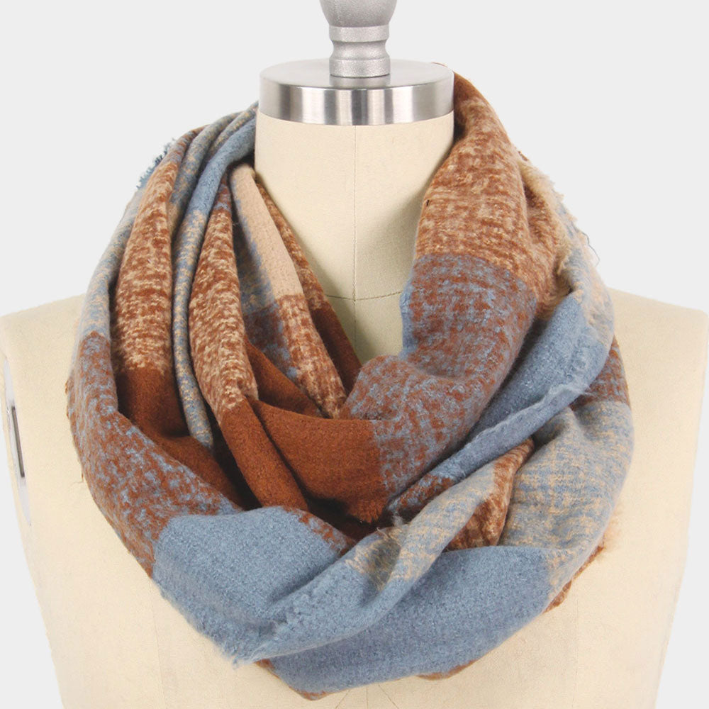 iLLASPARKZ Check Infinity Scarf