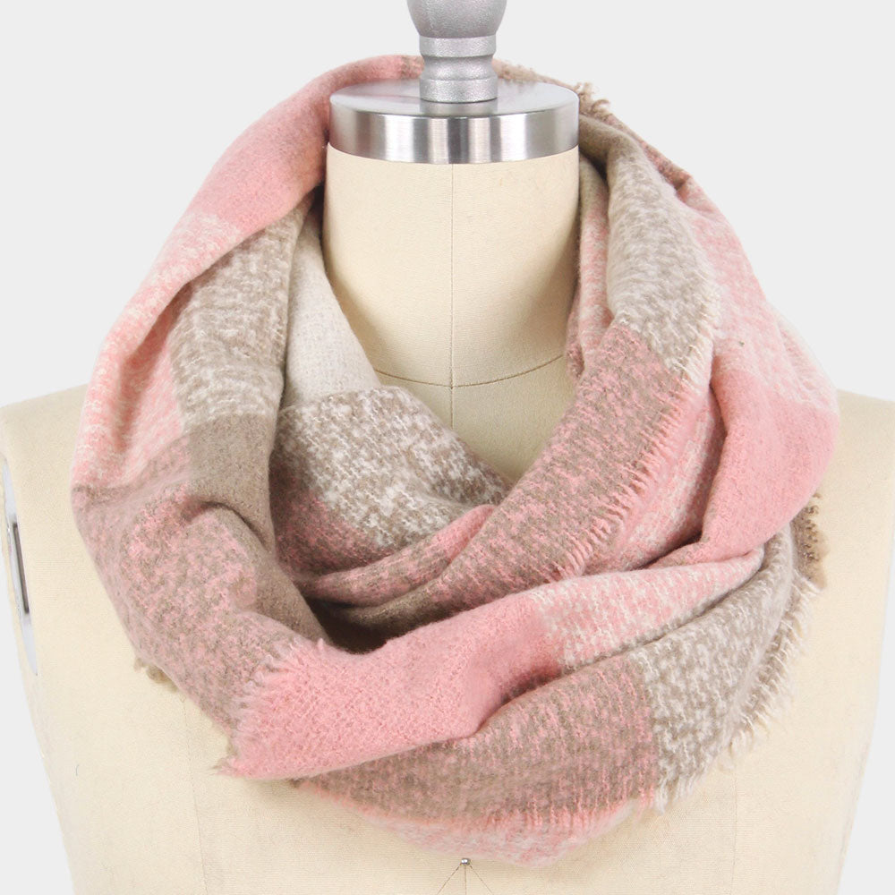 iLLASPARKZ Check Infinity Scarf