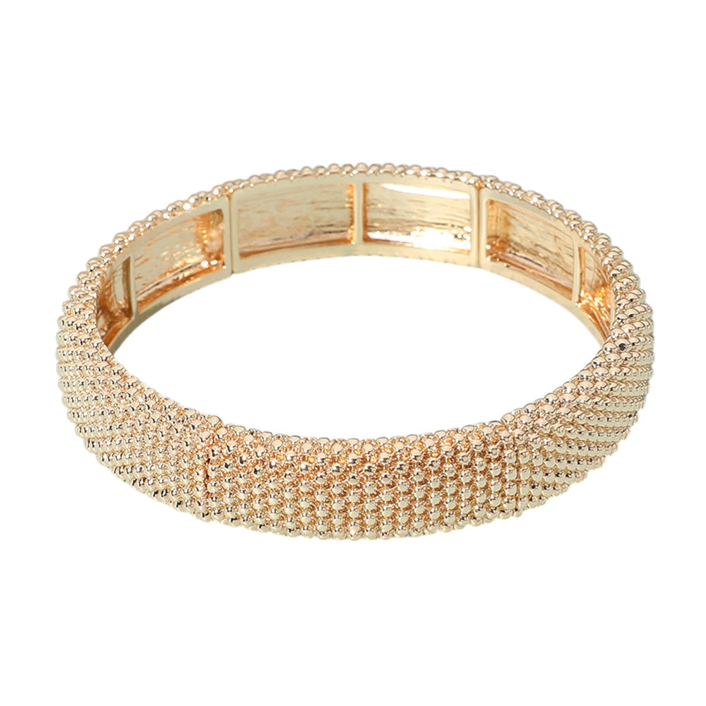 iLLASPARKZ Mesh Metal Stretch Bracelet