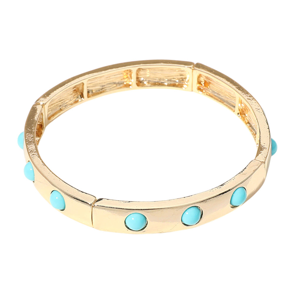 iLLASPARKZ Bead Embellished Stackable Stretch Bracelet