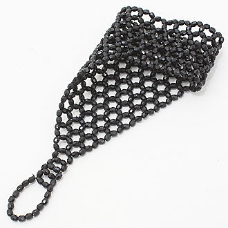 iLLASPARKZ Metal Mesh Hand Chain Bracelet