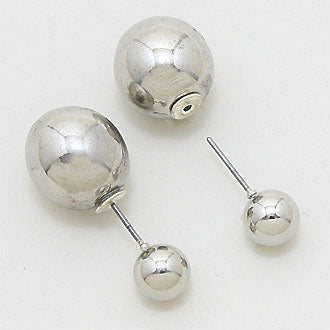 iLLASPARKZ Double-sided Pearl Stud Earrings