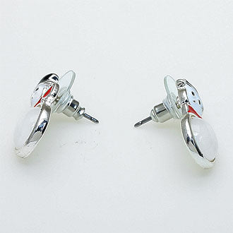 iLLASPARKZ Resin Snowman Stud Earrings