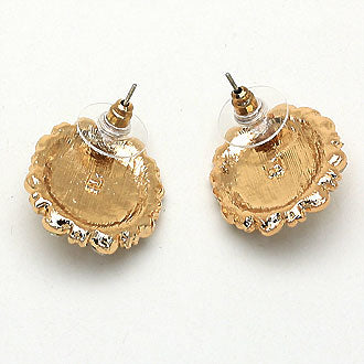 iLLASPARKZ Pearl Soleil Stud Earrings