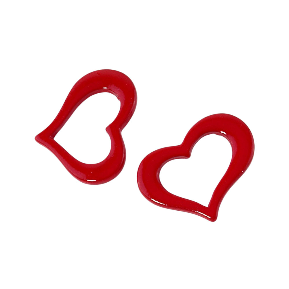 iLLASPARKZ Open Heart Stud Earrings