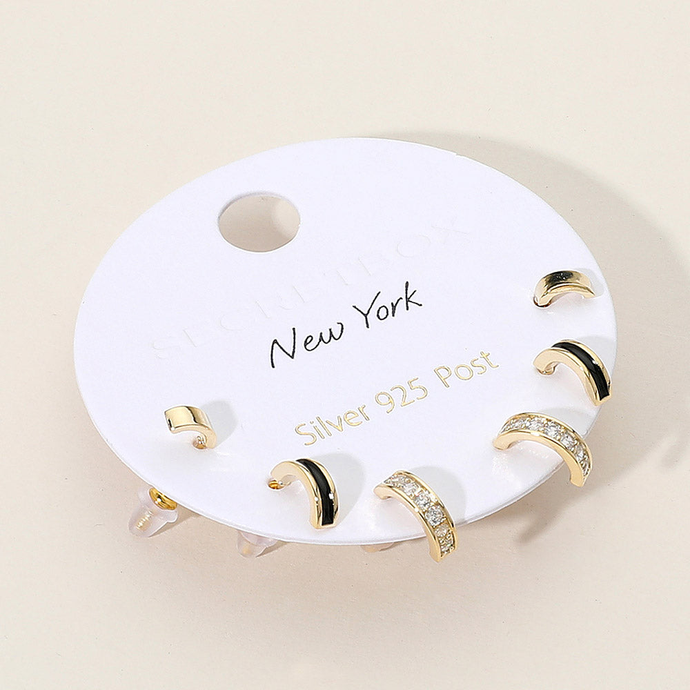 iLLASPARKZ SECRET BOX_Dainty Mini Hoop Earring Set