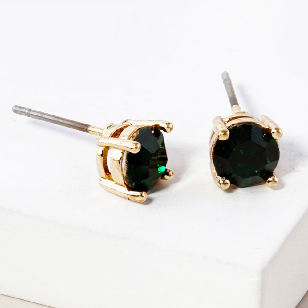 iLLASPARKZ May - Birthstone Stud Earrings