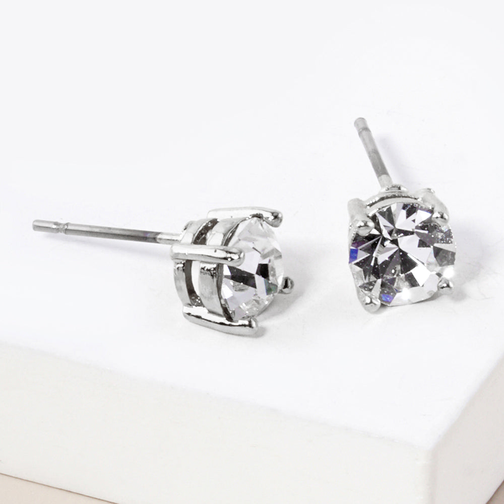 iLLASPARKZ April - Birthstone Stud Earrings