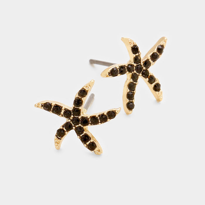 iLLASPARKZ Starfish Stud Earrings