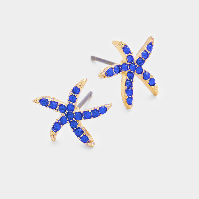 iLLASPARKZ Starfish Stud Earrings