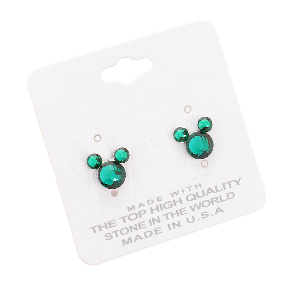 iLLASPARKZ Mouse Character Stud Earrings