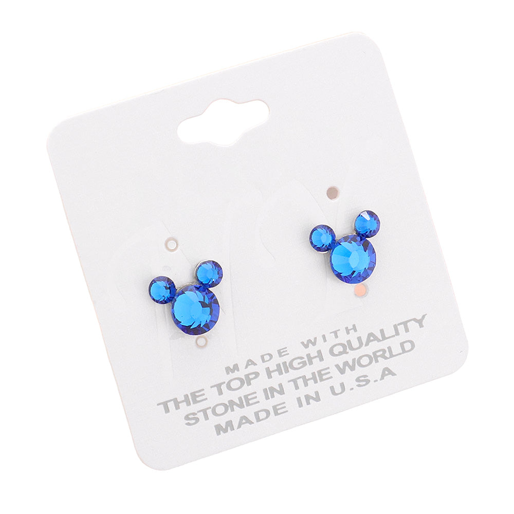iLLASPARKZ Mouse Character Stud Earrings