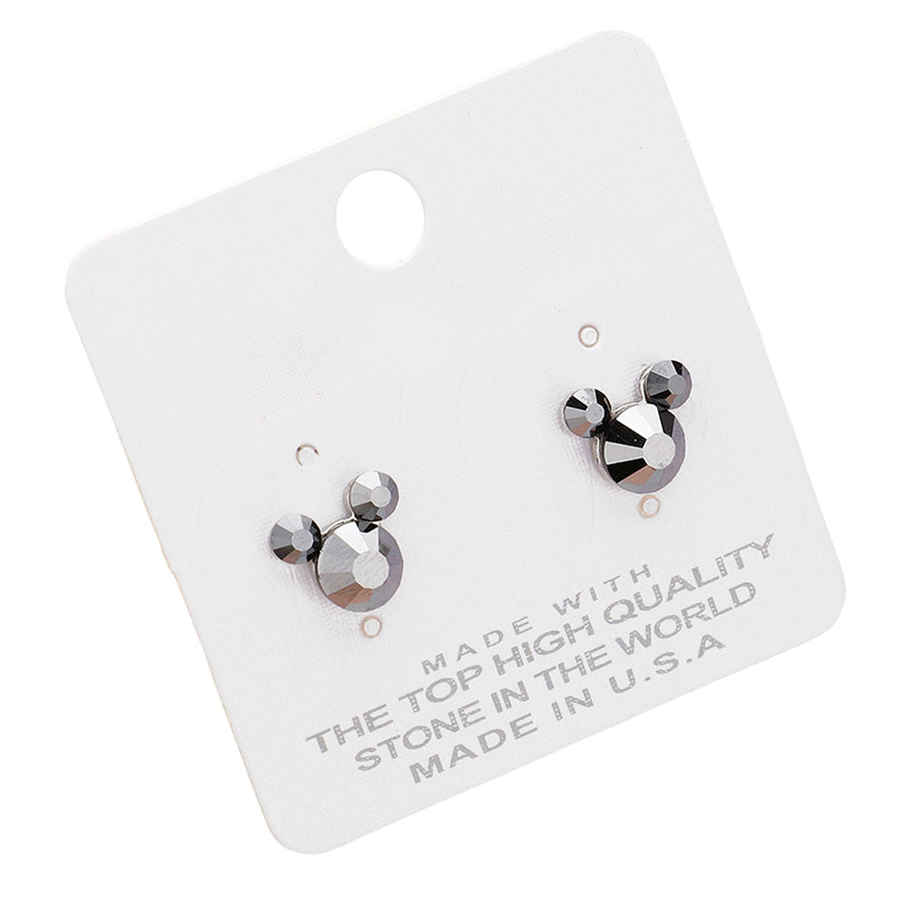 iLLASPARKZ Mouse Character Stud Earrings
