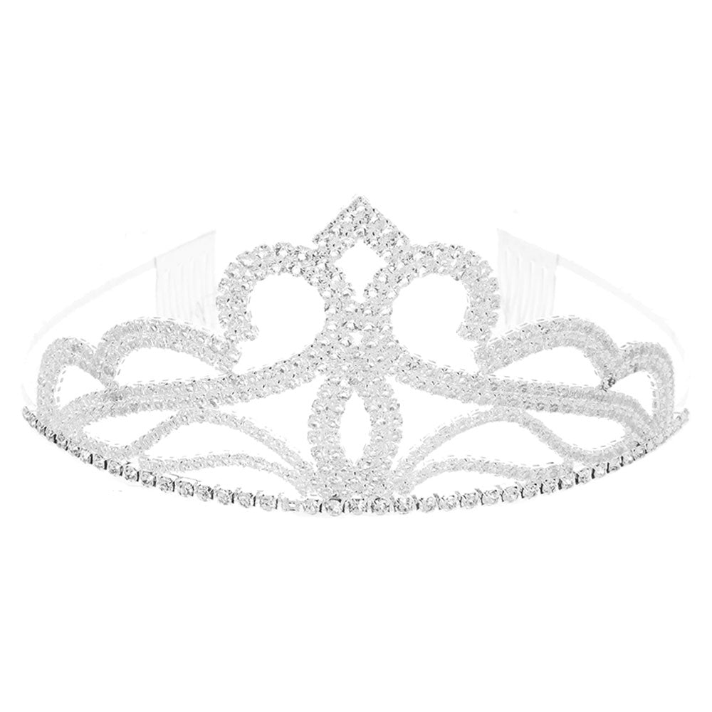 iLLASPARKZ CZ Pave Princess Tiara