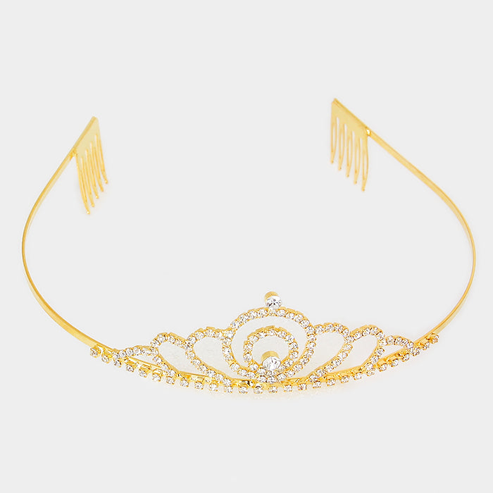 iLLASPARKZ Crystal Rhinestone Tiara