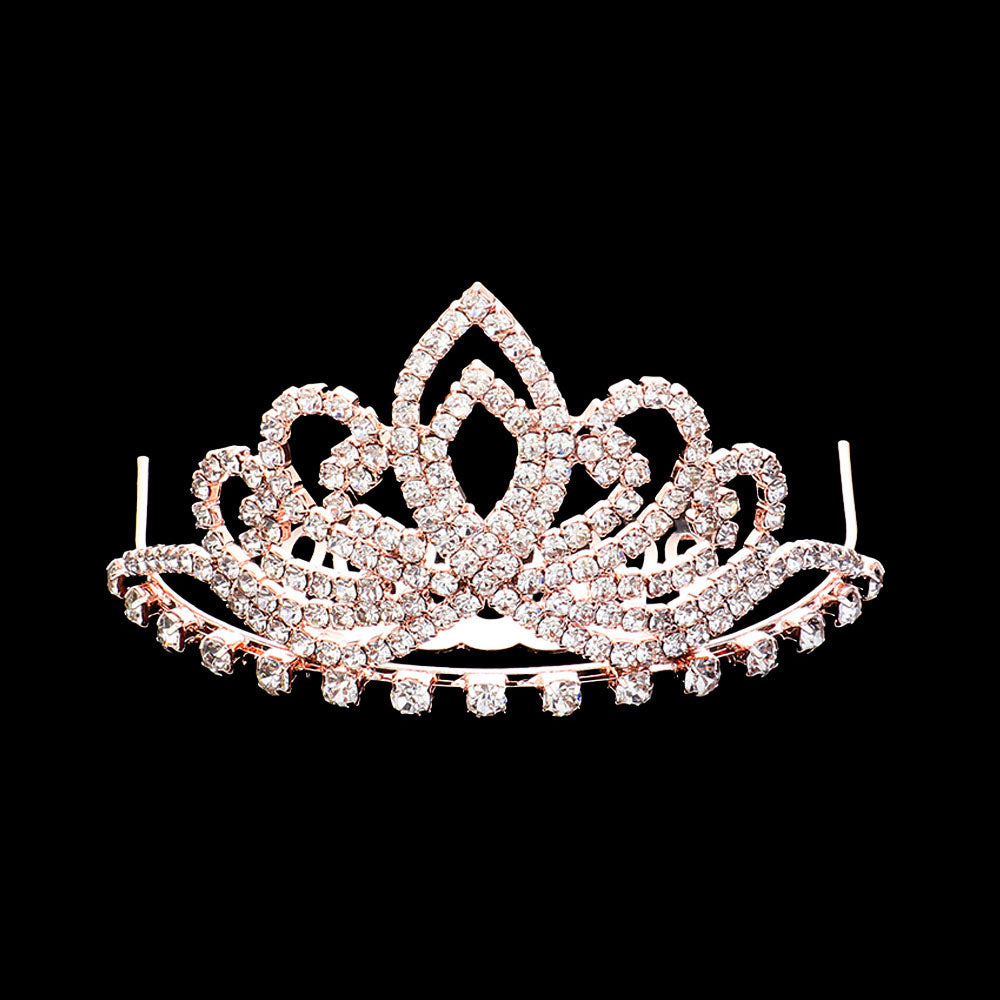 iLLASPARKZ Rhinestone Pave Mini Tiara