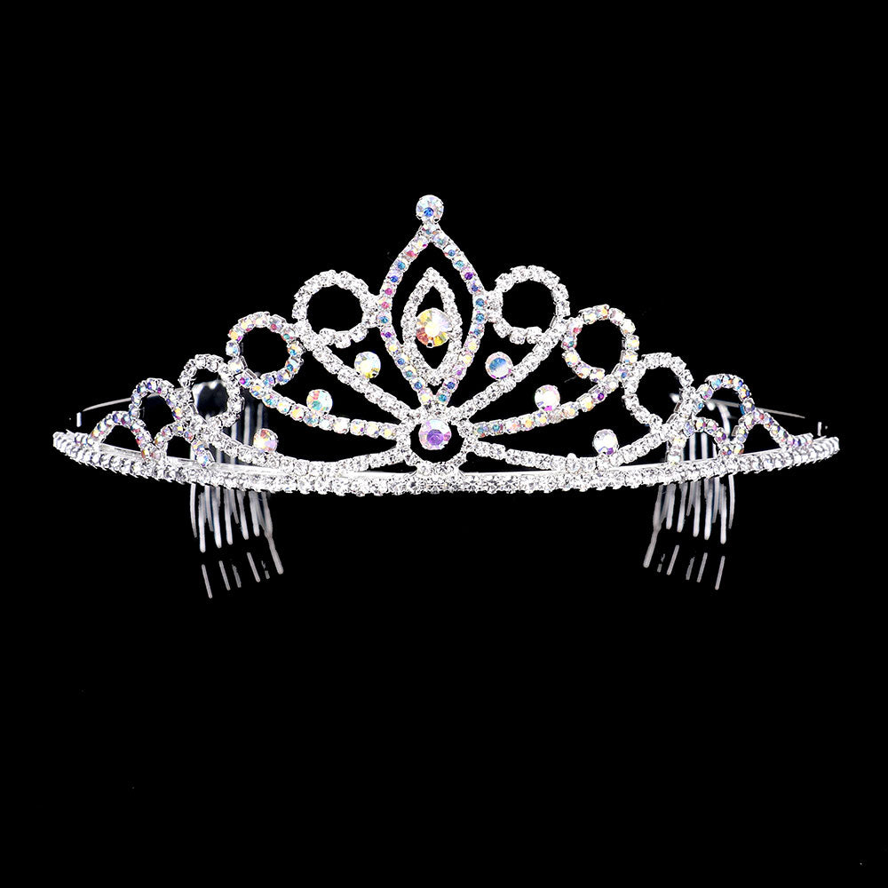iLLASPARKZ Rhinestone Princess Tiara